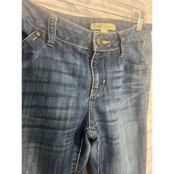 CAbi Bootcut Jeans Style #881L Medium Wash Size 4 - Picture 3 of 7